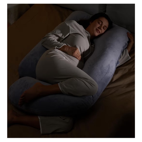 Momcozy Pregnancy Pillows for Sleeping, U Shaped Full Body Maternity Pillow - Picture 2 of 5